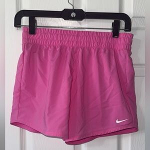 Nike Women's Vibrant Pink Athletic Shorts